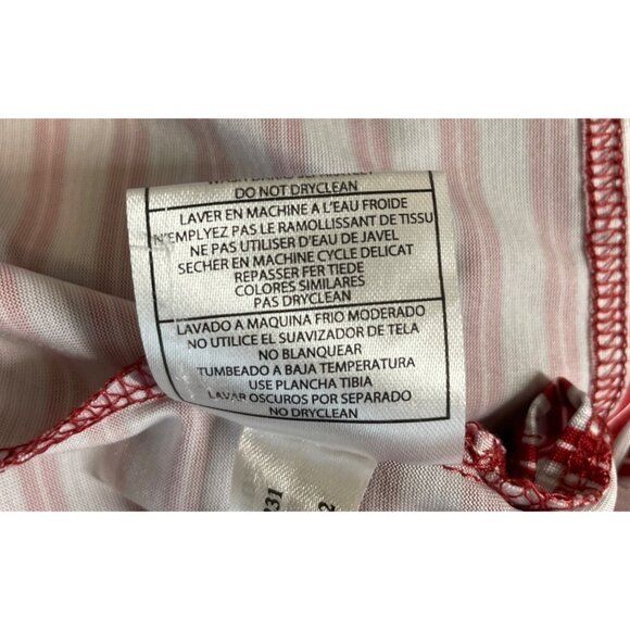 Antigua Ohio State Buckeyes Mens Size 2XL Red Turn Stripe Short Sleeve Polo OSU - Picture 9 of 9